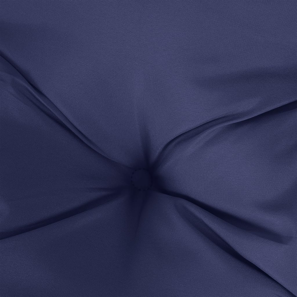 Stolsdynor 2 st marinblå 40x40x7 cm oxfordtyg