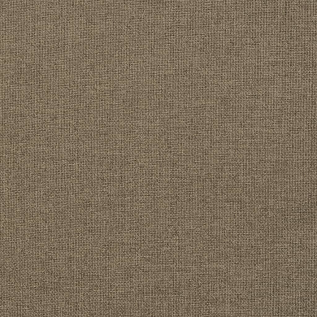 Solsängsdyna melerad taupe 200x50x4 cm tyg