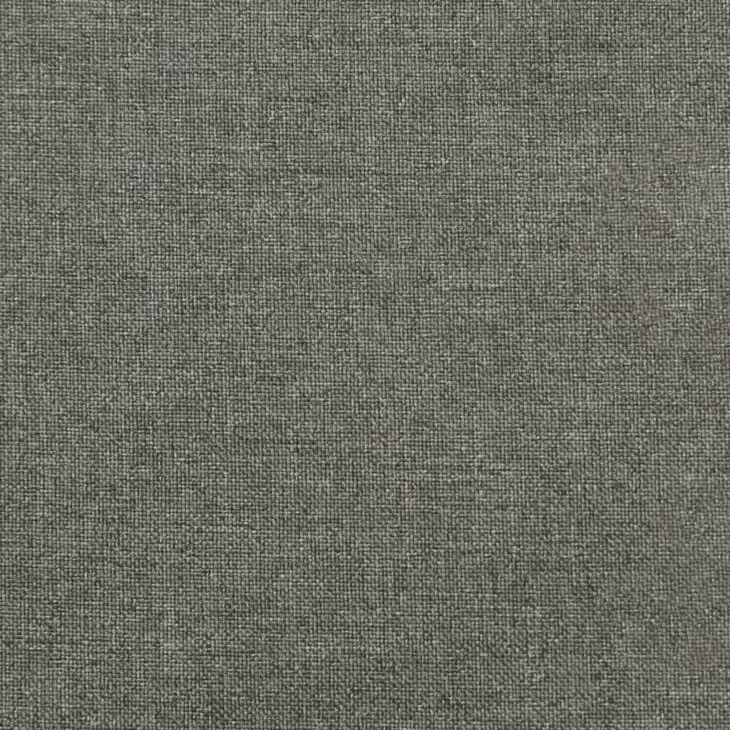 Solsängsdyna melerad mörkgrå 200x60x4 cm tyg