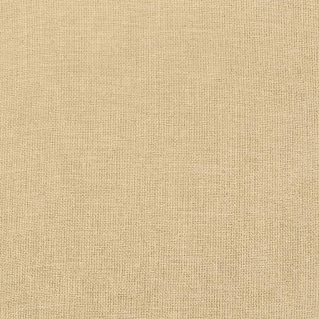 Solsängsdyna melerad beige 200x60x4 cm tyg