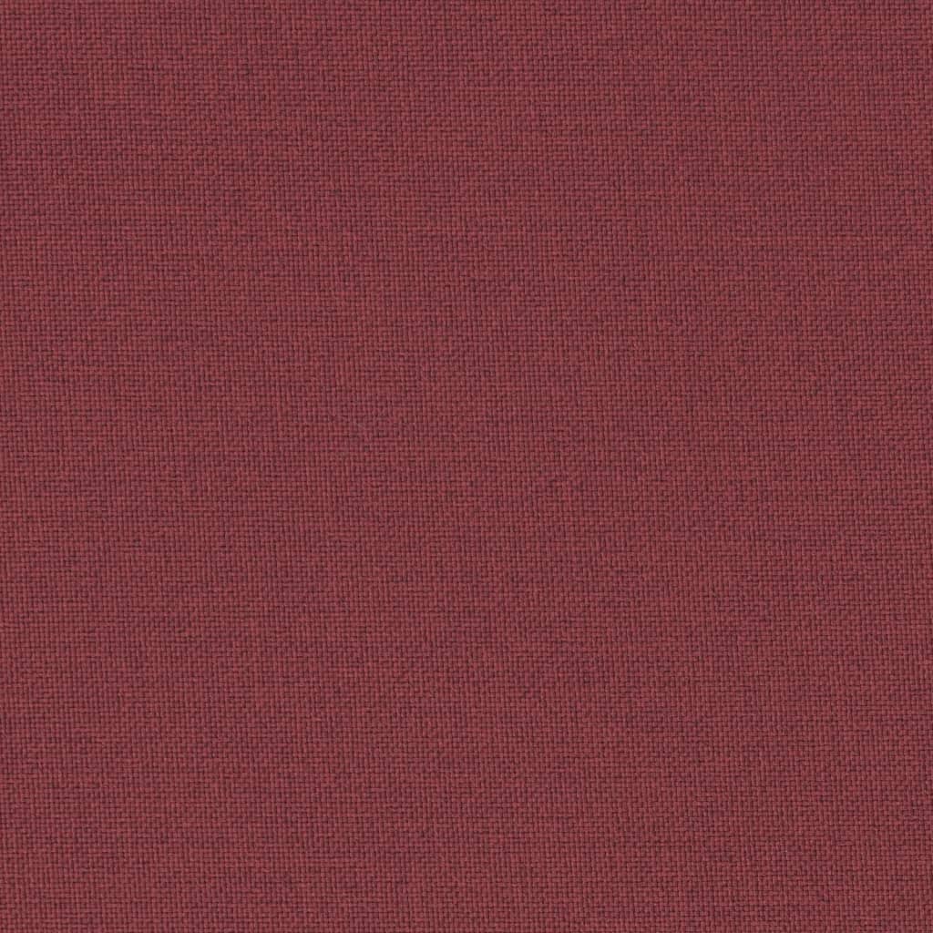 Solsängsdyna melerad vinröd 200x60x4 cm tyg