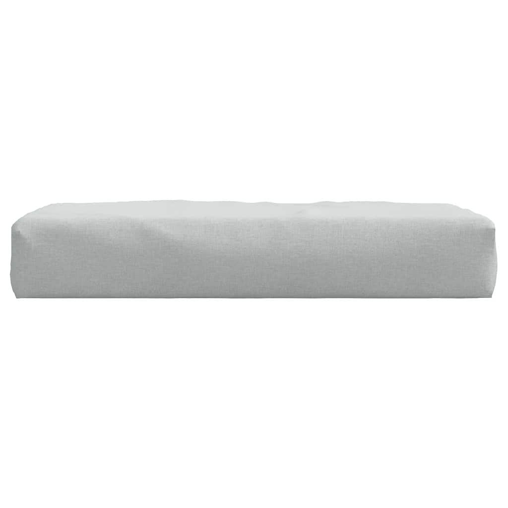 Palldyna melerad ljusgrå 60x60x10 cm tyg
