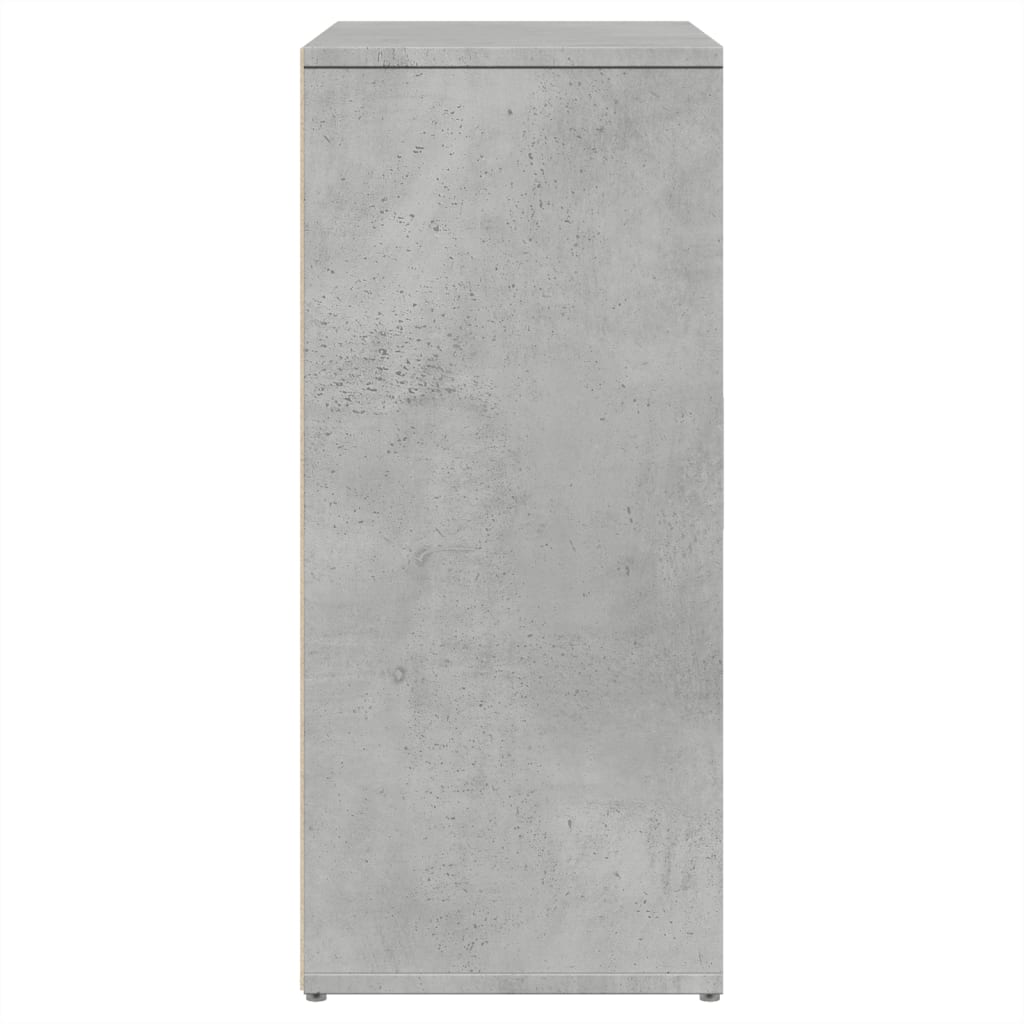 Skänk betonggrå 60x31x70 cm konstruerat trä