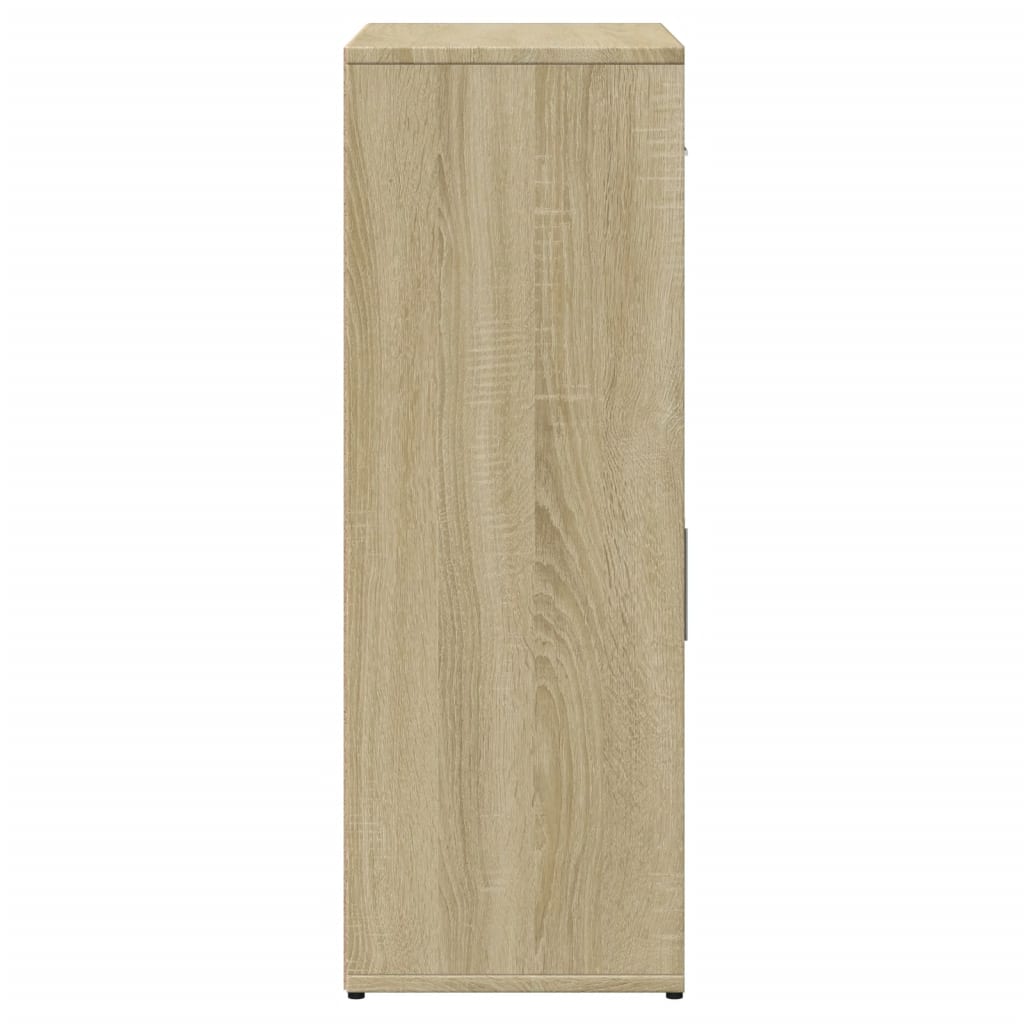 Skänk sonoma-ek 60x30x84 cm konstruerat trä