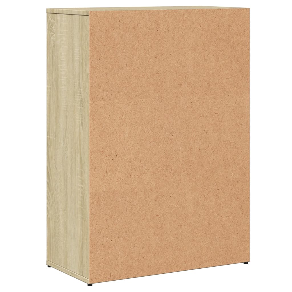 Skänk sonoma-ek 60x30x84 cm konstruerat trä