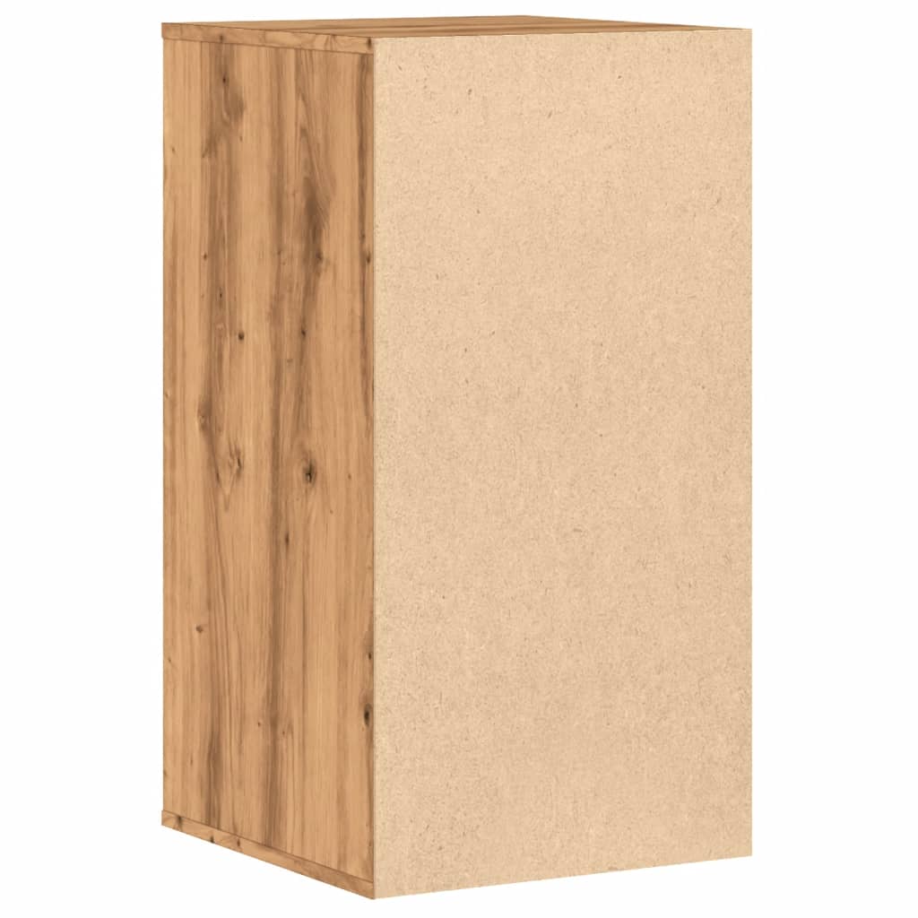 Byrå ek 40x41x76 cm konstruerat trä
