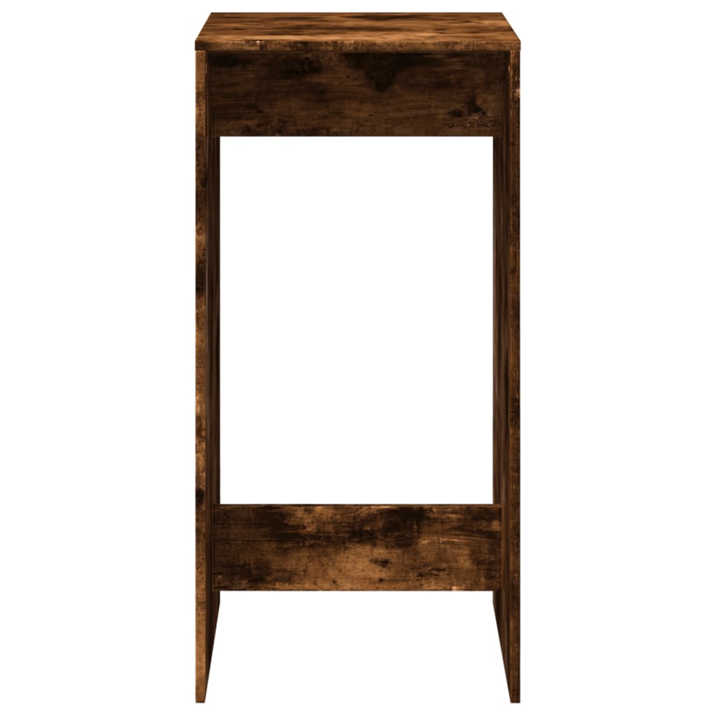 Barbord rökfärgad ek 51x50x103,5 cm konstruerat trä