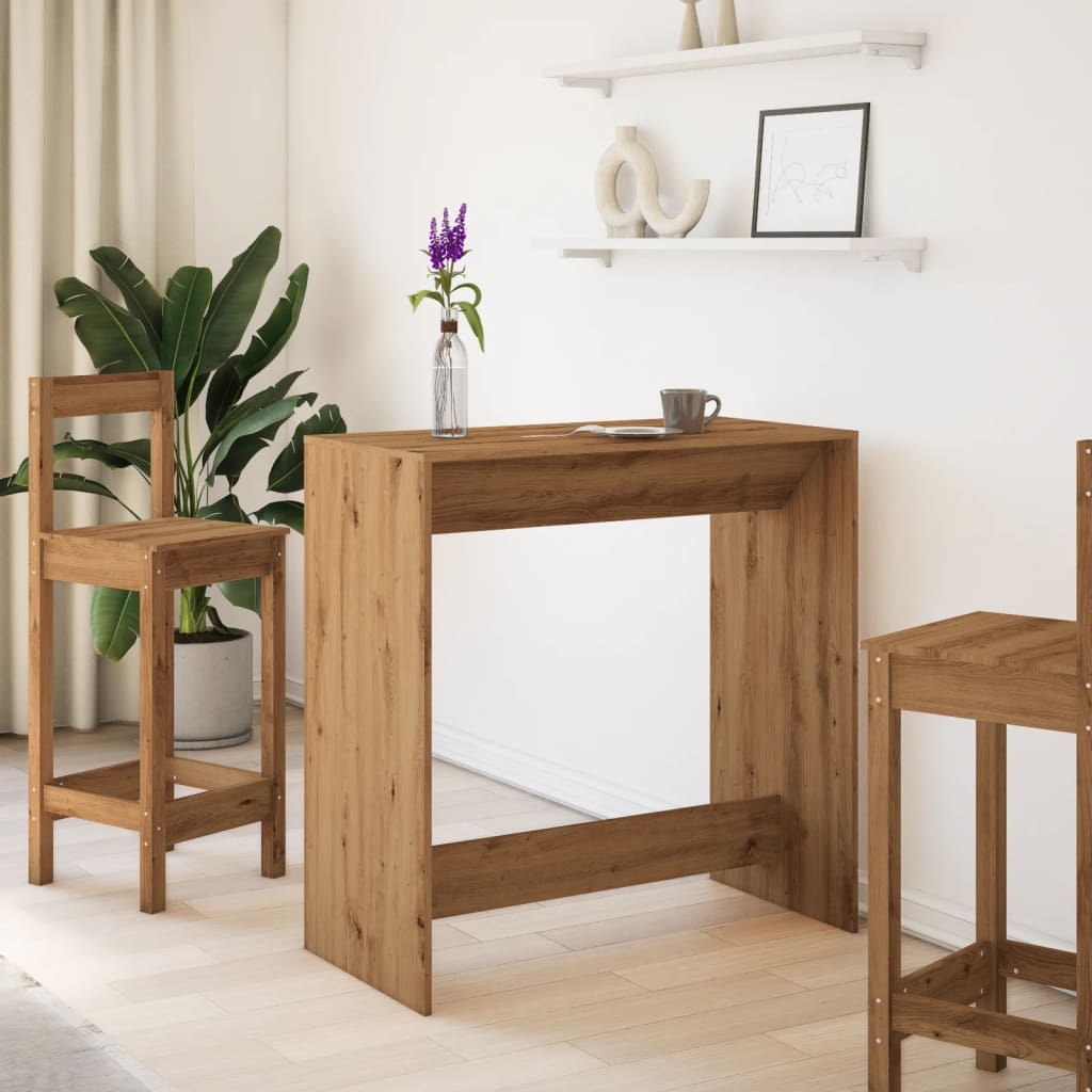 Barbord artisian-ek 102x50x103,5 cm konstruerat trä