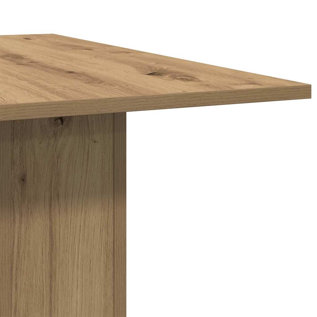 Matbord artisan ek 180x90x76 cm konstruerat trä