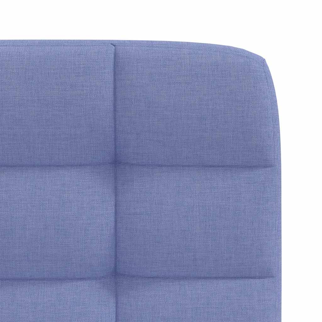 Matstolar 4 st Jeans blått tyg