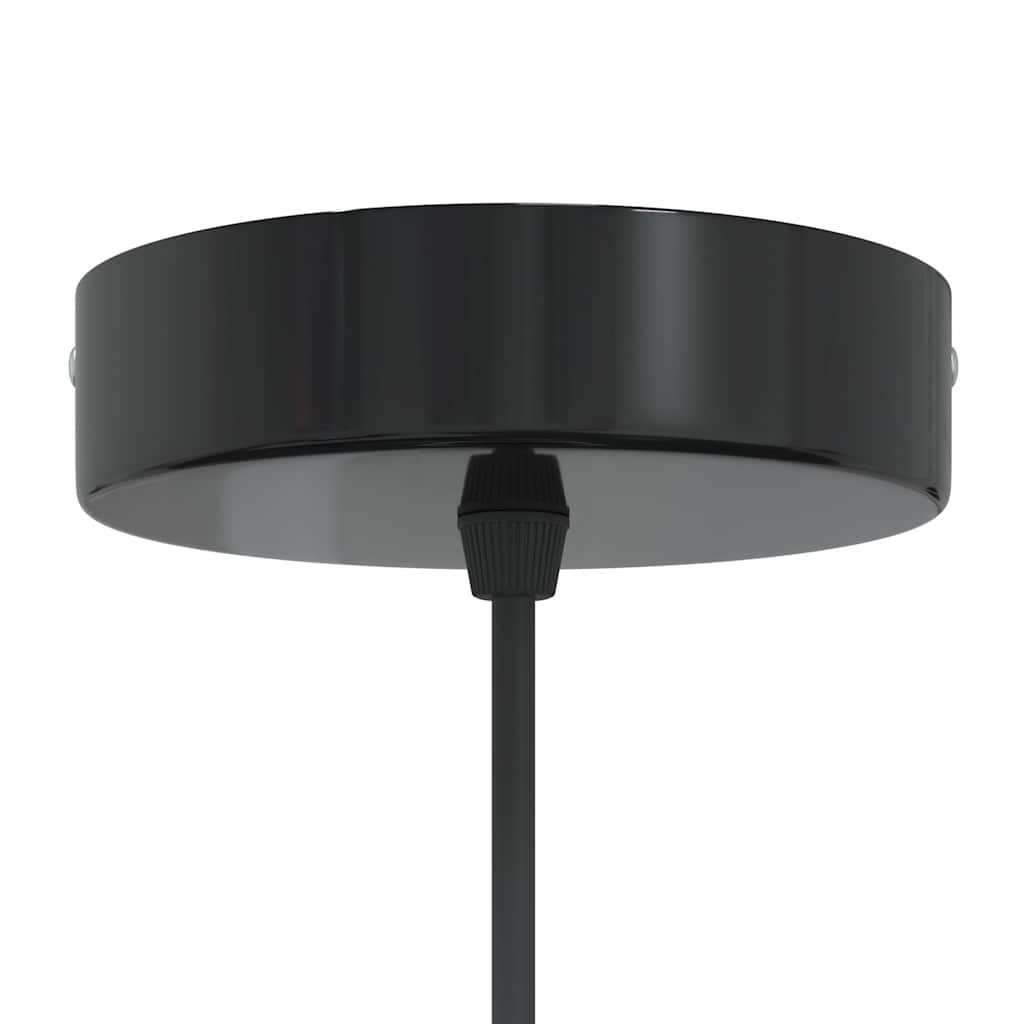 Pendellampa höjdjusterbar E27 glans mörkblå Ø 22 cm metall