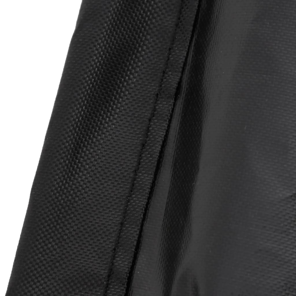 Överdrag för utemöbler 2 st svart 180x70x90 cm vattentät 420D