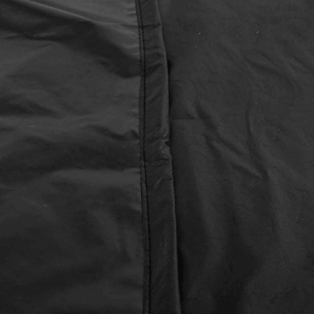 Överdrag för utemöbler 2 st svart 180x70x90 cm vattentät 420D