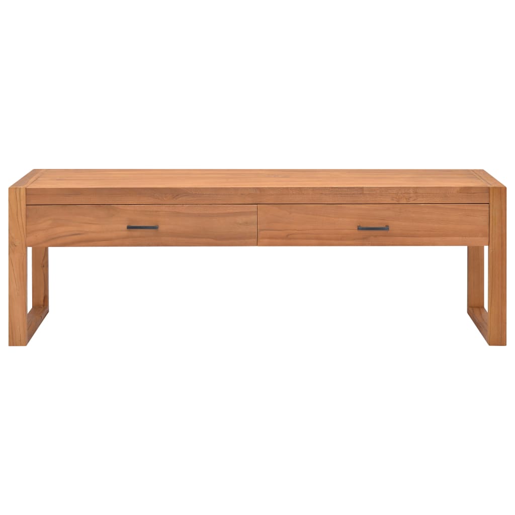 Tv-bänk 140x40x45 cm teak