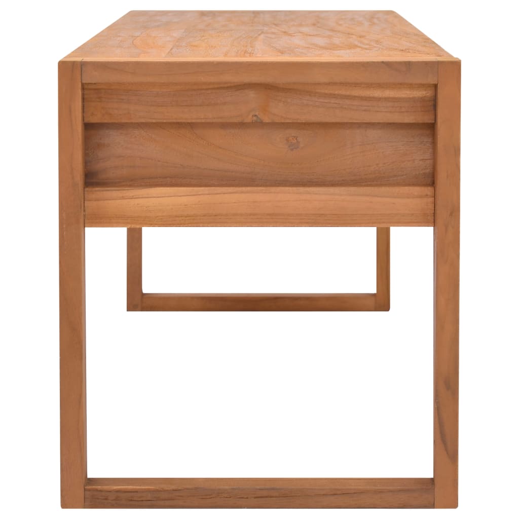 Tv-bänk 140x40x45 cm teak