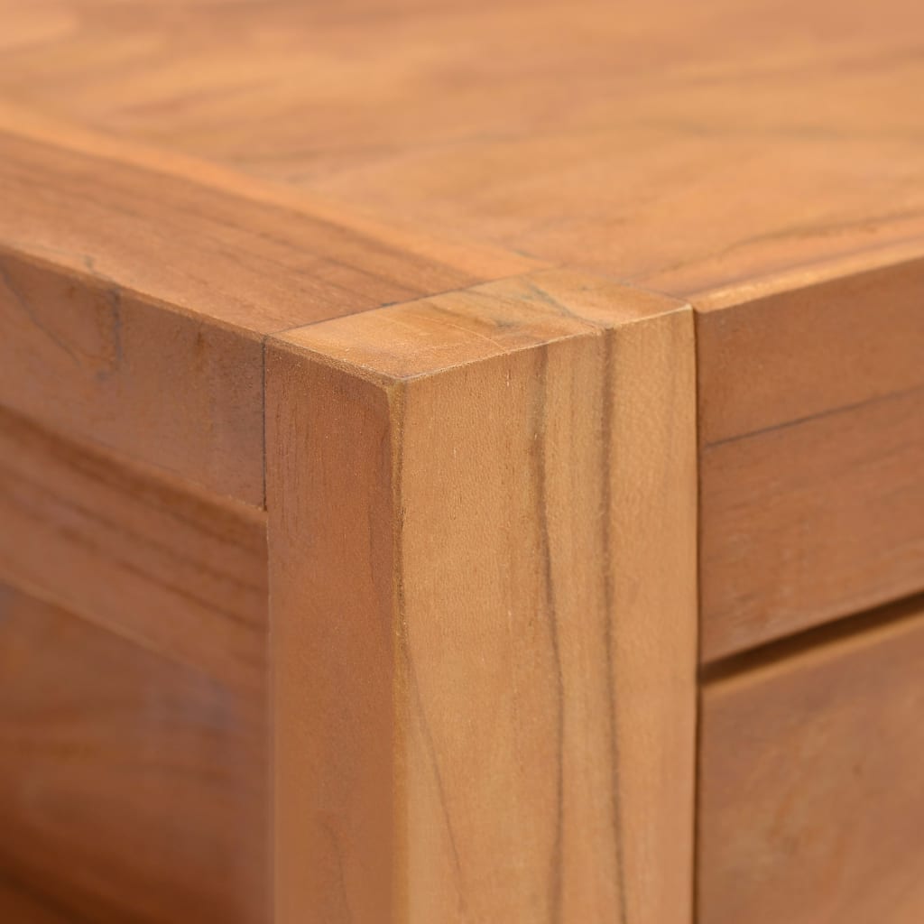 Tv-bänk 140x40x45 cm teak