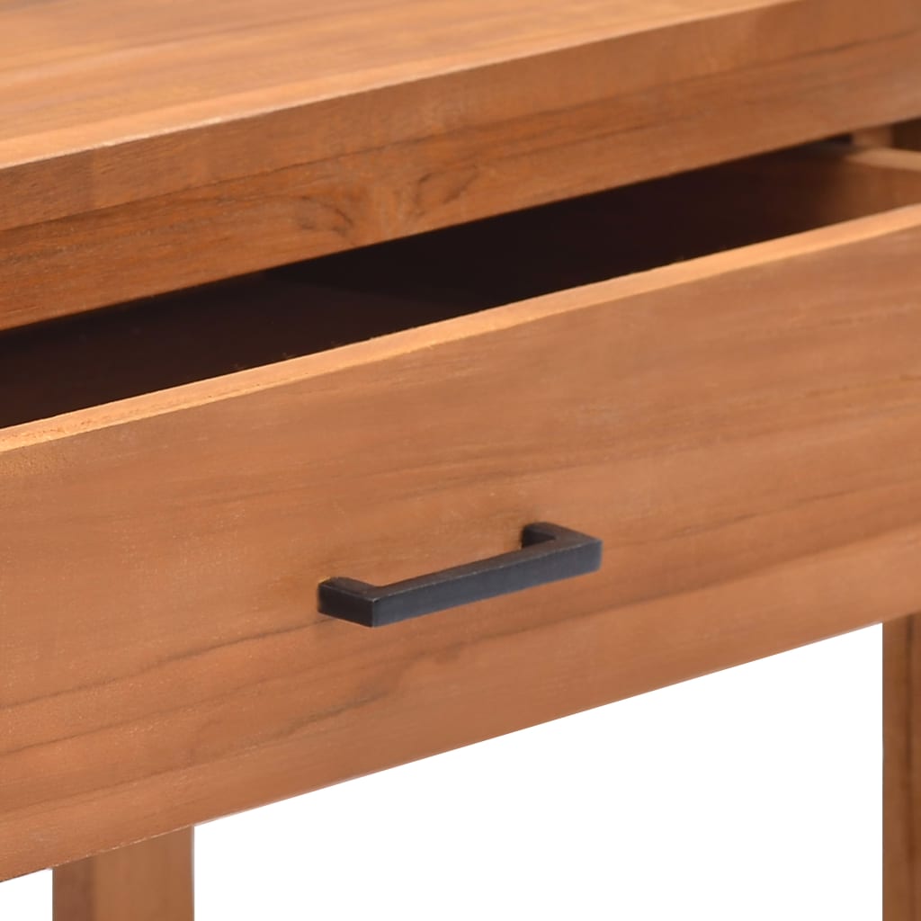 Tv-bänk 140x40x45 cm teak