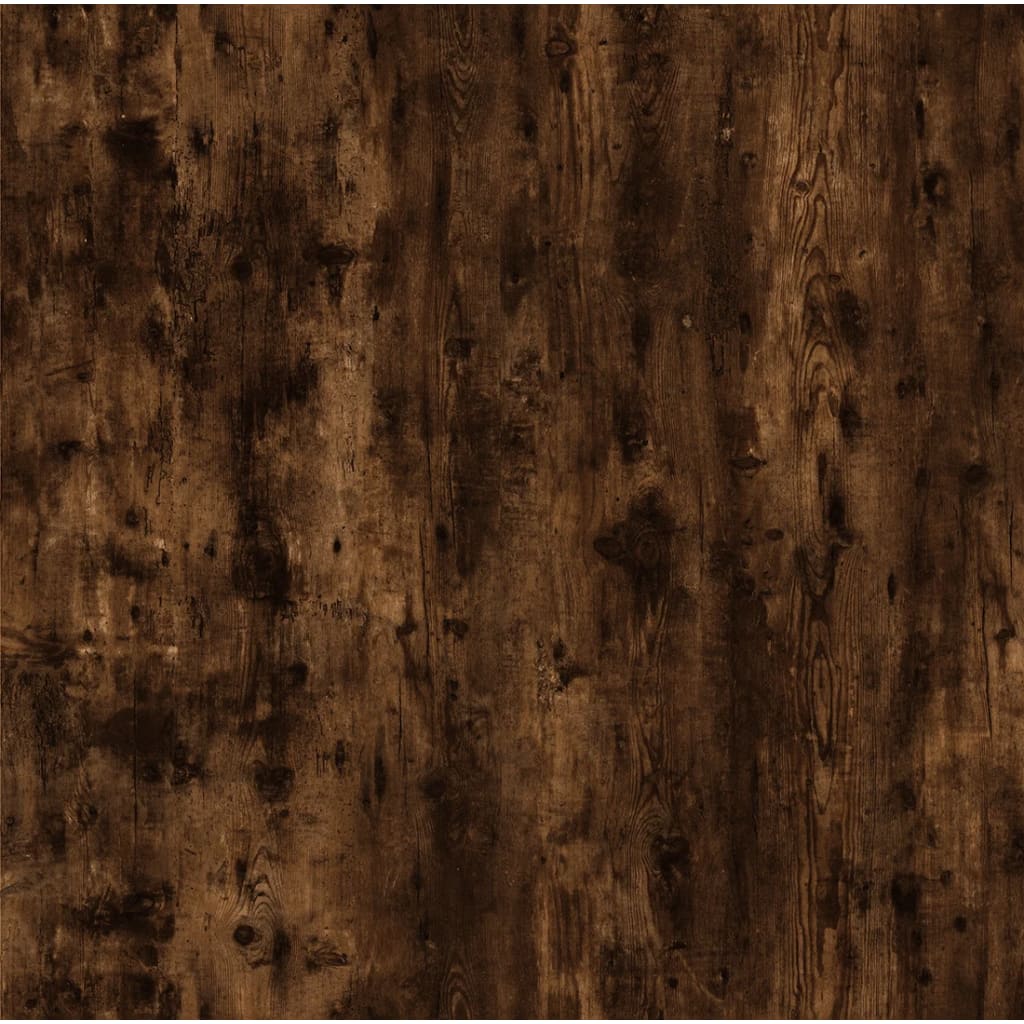 Väggmonterad tv-bänk rökfärgad ek 40x34,5x100 cm