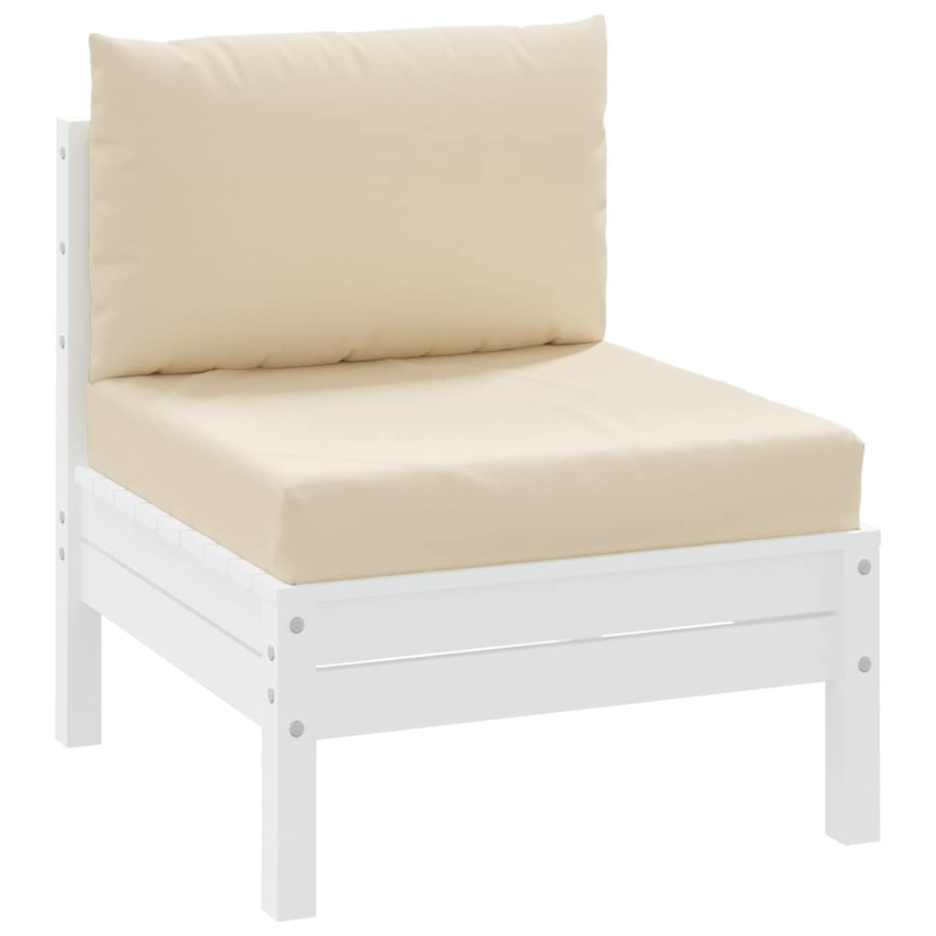 Palldynor 2 st beige oxfordtyg