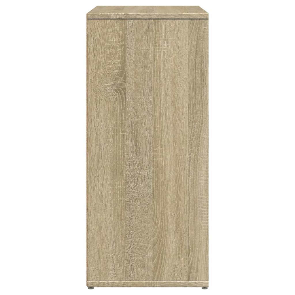 Skänk sonoma-ek 60x31x70 cm konstruerat trä